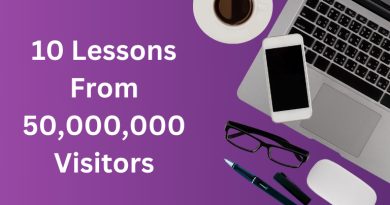 10 Lessons Learned from 50 Million Visitors